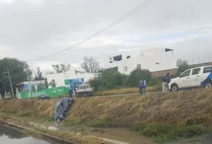Aparatoso accidente en canal de Santa Clara