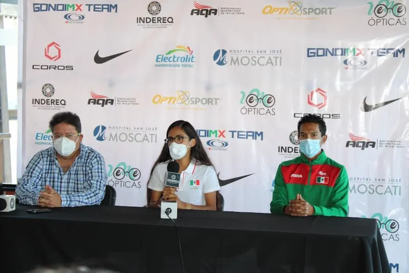 Atleta Daniela Torres regresa a Queretaro despues de su participacion en los Juegos Olimpicos de Tokio 3