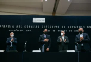 COPARMEX Queretaro reconoce a Francisco Dominguez por su trabajo durante su gobierno 3