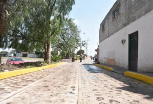 Colonia Francisco Villa y Las Postas en Pedro Escobedo recibieron mejoramiento urbano 1
