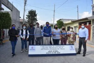 Colonia Francisco Villa y Las Postas en Pedro Escobedo recibieron mejoramiento urbano 2