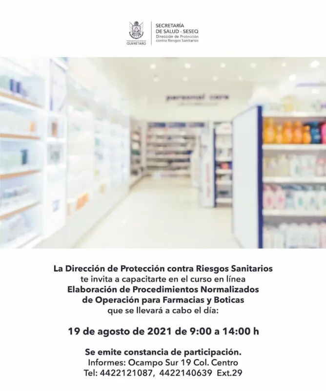 Daran curso en linea para personal que autoriza insumos para la salud scaled