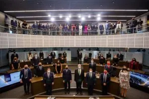 Francisco Dominguez hizo entrega de su 6to informe de gobierno en Queretaro 6