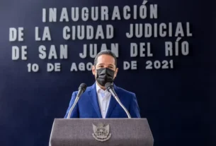 Inaugura Gobernador Ciudad Judicial en municipio de San Juan del Rio 2