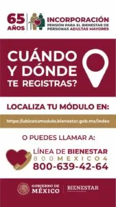Inicia incorporación de personas adultas mayores de 65 años a Pensión Bienestar 3 Inicia incorporacion de personas adultas mayores de 65 anos a Pension Bienestar 1