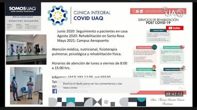 Las Clinicas UAQ son piezas importantes durante esta pandemia 2