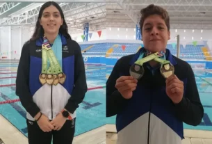Nadadores queretanos destacan en los Juegos Nacionales CONADE 2021