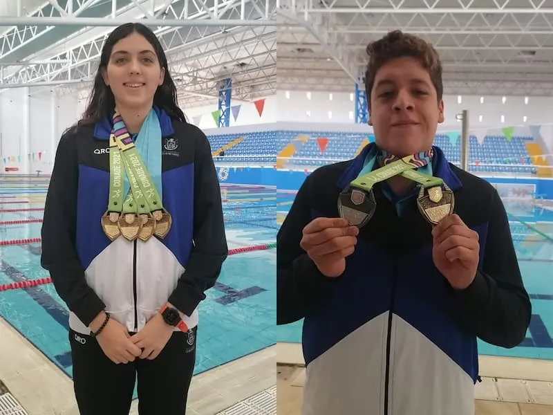 Nadadores queretanos destacan en los Juegos Nacionales CONADE 2021