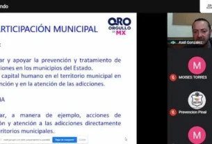 Participacion Municipal en Prevencion Adicciones y Atencion a la Salud Mental proyecto que abarcara todo el estado de QRO