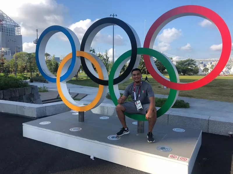 Queretano viajo a Tokio 2020 como parte del equipo de fisioterapeutas 2