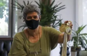 Teresa Garcia Gasca recibe a medallistas del Campeonato Panamericano de Sambo 2021 1