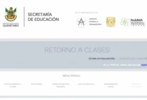 Voceria da a conocer la pagina oficial para el regreso a clases en el estado de Queretaro 1