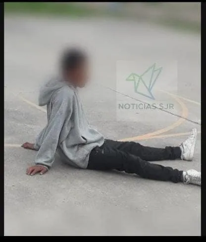 Asegura y exhiben a presunto ladrón.