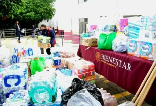 Bienestar Queretaro realizo envio de ayuda ciudadana a familias de Tula Hidalgo 1