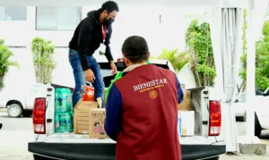 Bienestar Queretaro realizo envio de ayuda ciudadana a familias de Tula Hidalgo 2
