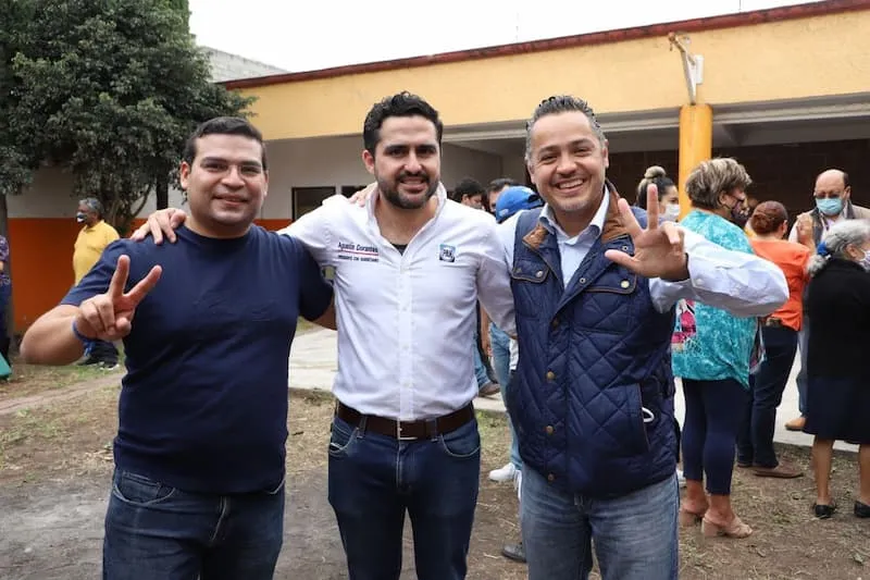 Entrego Agustin Dorantes resultados a panistas de los distritos II y III 2