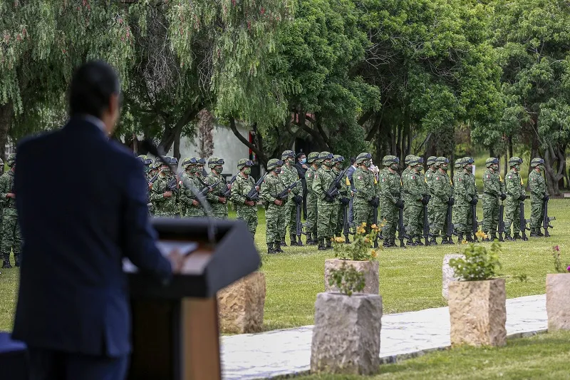 Francisco Dominguez asiste al 174 Aniversario de la Gesta Heroica de los Ninos Heroes 1