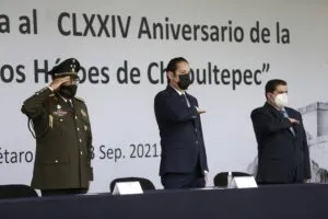 Francisco Dominguez asiste al 174 Aniversario de la Gesta Heroica de los Ninos Heroes 2