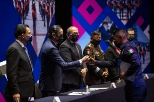 Francisco Dominguez asistio a graduacion del Programa de Formacion Inicial para Policia Preventivo y Custodia Penitenciaria 2021 3
