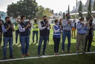 Francisco Dominguez superviso unidad deportiva La Purisima en QRO 3