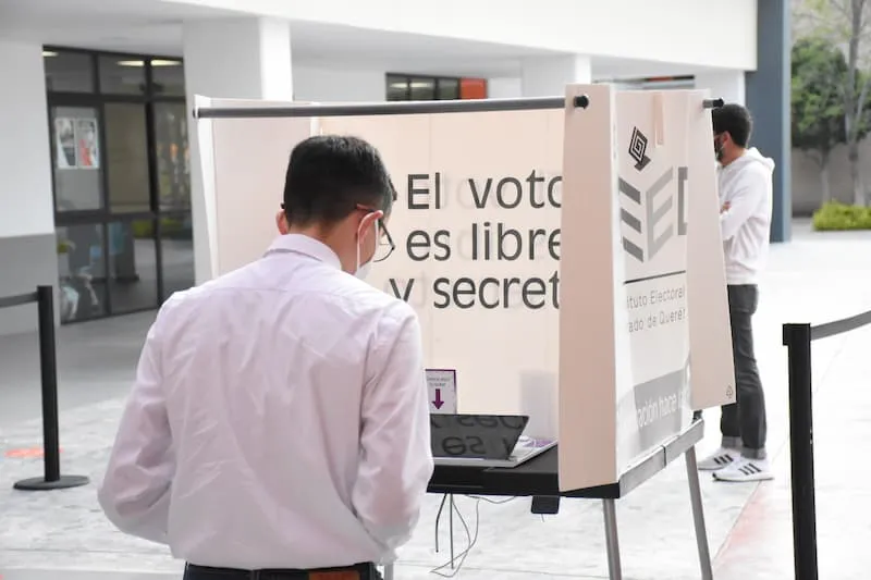 IEEQ promueve ‘VOTO MOVIL en Universidad Anahuac Queretaro 2