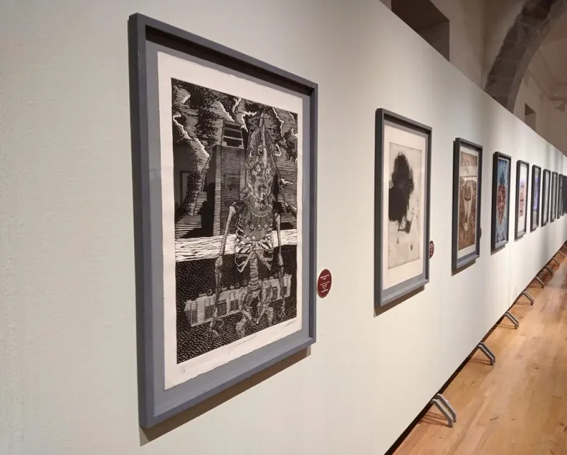 Inauguran exposicion internacional de grafica Sueno y Libertad en Queretaro 1