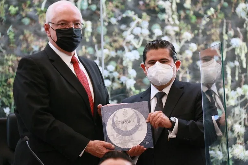 LIX Legislatura recibe Informe de Actividades del Poder Judicial del Estado de Queretaro 1