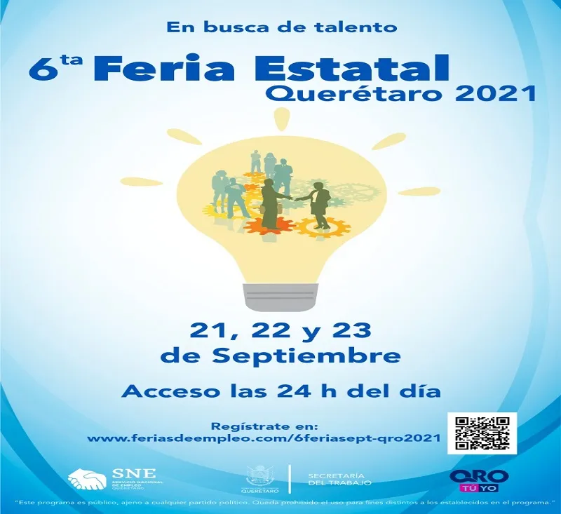 Realizaran Feria del Empleo para Tecnicos y Profesionistas con mil plazas formales