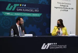 Se fortalecen alianzas entre UTSJR y el Colegio de Ingenieros Civiles de SJR 2