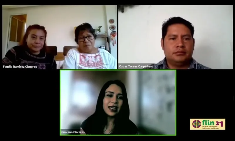 Se realizo un conversatorio de planificacion linguistica en la FLIN 2021 2