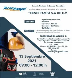 Secretaría del Trabajo presenta actividades a realizar del 13 al 17 de septiembre 2 Secretaría del Trabajo presenta actividades a realizar del 13 al 17 de septiembre