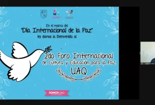 UAQ realizo 2do Foro Internacional de Cultura y Educacion para la Paz 1