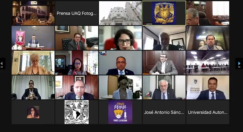 UAQ y UNAM trabajaran para analizar la imparticion de justicia universitaria 2