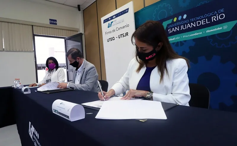 UTSJR y UTEQ firman alianza estrategica en beneficio de sus comunidades universitarias 2