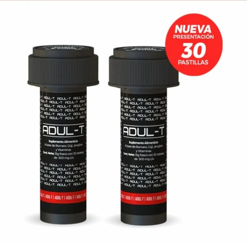 Alerta sanitaria emitida por producto ADUL T o tabletas negras
