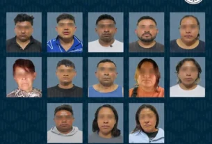 Aseguran a 13 personas por probable participacion en diferentes hechos delictivos en El Marques