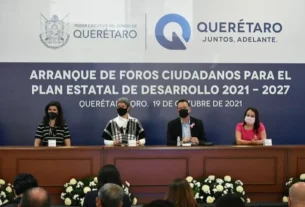 Inician foros ciudadanos para la construccion del Plan Estatal de Desarrollo 2021 2027 2