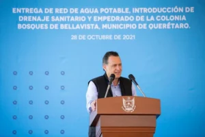 Mauricio Kuri entregó obras por más de 30 mdp en Bosques de Bellavista, QRO