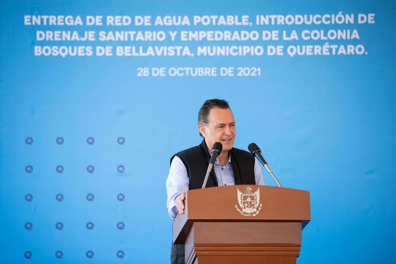 Mauricio Kuri entrego obras por mas de 30 mdp en Bosques de Bellavista QRO 3