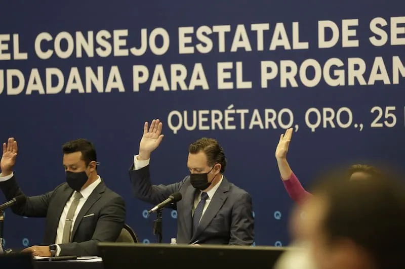 Mauricio Kuri instalo el Consejo Estatal de Seguridad en QRO 2