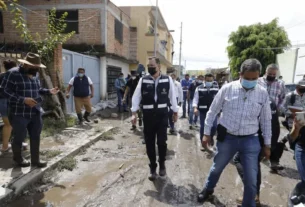 Mauricio Kuri recorre y atiende contingencia por inundaciones en Queretaro y Corregidora 1