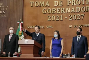 Mauricio Kuri rindio protesta como nuevo gobernador del Estado de Queretaro 1