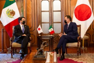 Mauricio Kuri se reune con Consul General de Japon en Leon Guanajuato