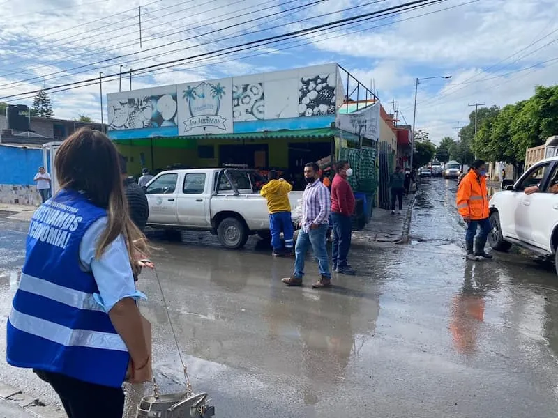 Municipio de QRO agiliza atencion con el Seguro de Vivienda para personas afectadas con lluvias 1