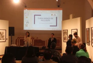 Personal de la Secretaria de Cultura se capacita en materia de inclusion 2