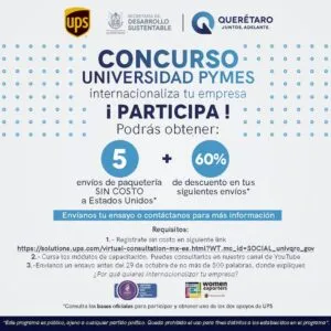 Premiarán SEDESU y UPS a las PyMEs queretanas