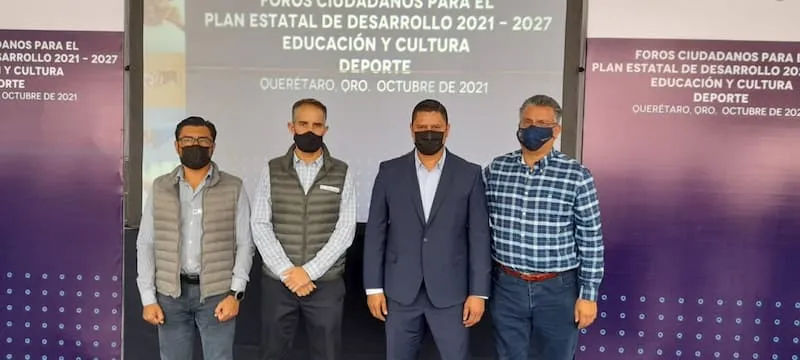 Realizan foro deportivo enfocado al Programa Estatal de Desarrollo 2021 2027 2