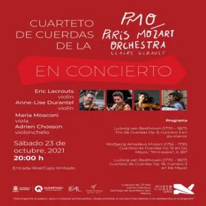 ‘Paris Mozart Orchestra’ actuará por primera vez en Querétaro 2 ‘Paris Mozart Orchestra’ actuará por primera vez en Querétaro