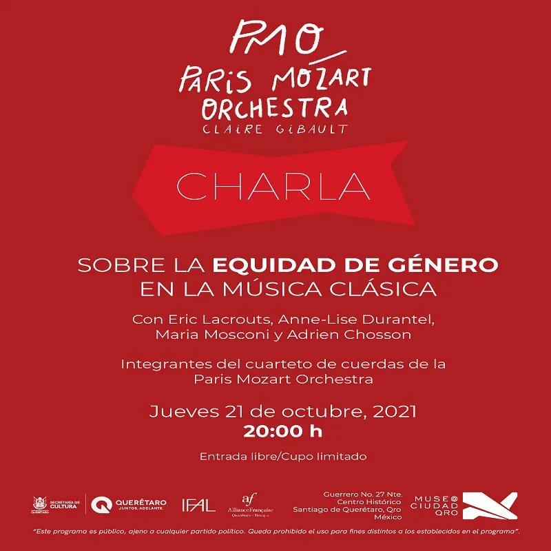 ‘Paris Mozart Orchestra actuara por primera vez en Queretaro 2