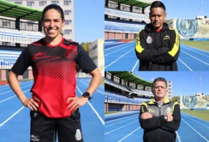 Arbitros de la Liga MX realizan pruebas en Estadio Olimpico Queretaro 1